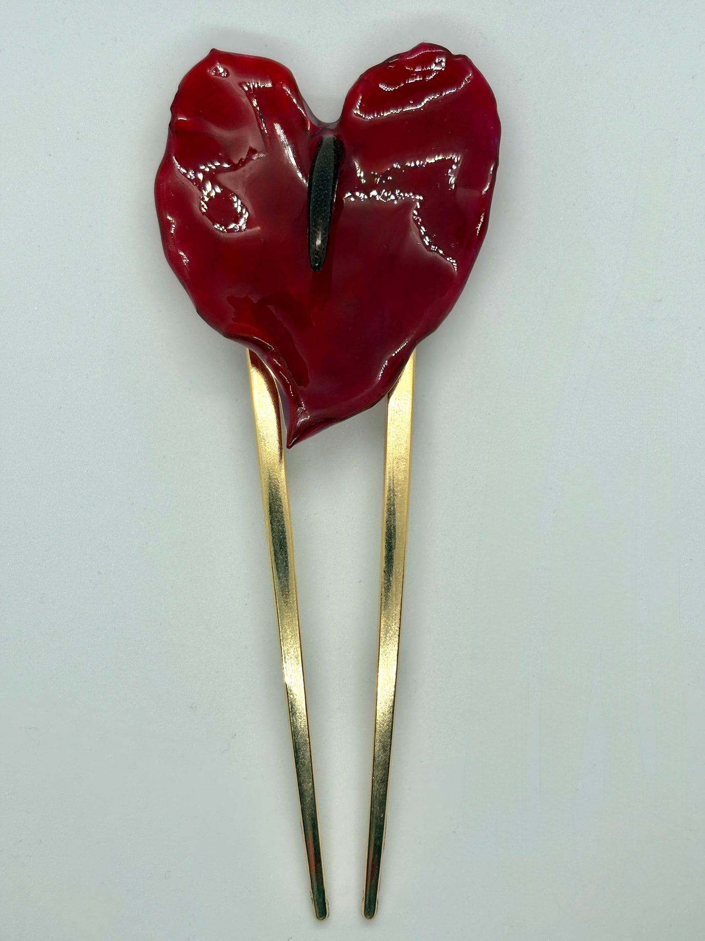 Anthurium Hair pin